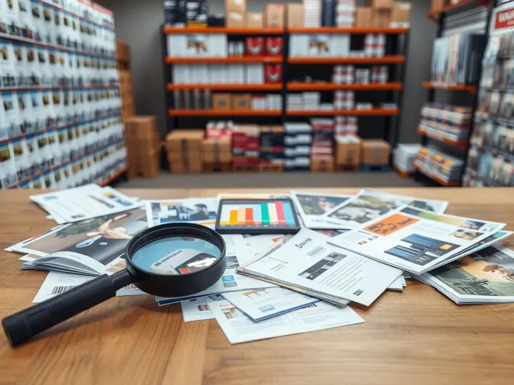 多种印刷品样本展示，体现不同规格效果